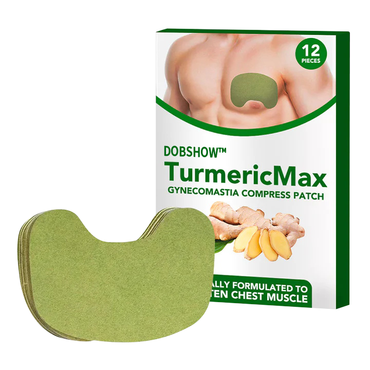 Dobshow™ 2024 TurmericMax Gynecomastia Compress Patch🍃💪