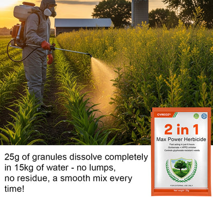 🏆Official Store | Limited Edition | Cvreoz® 2 in 1 Max Power Herbicide