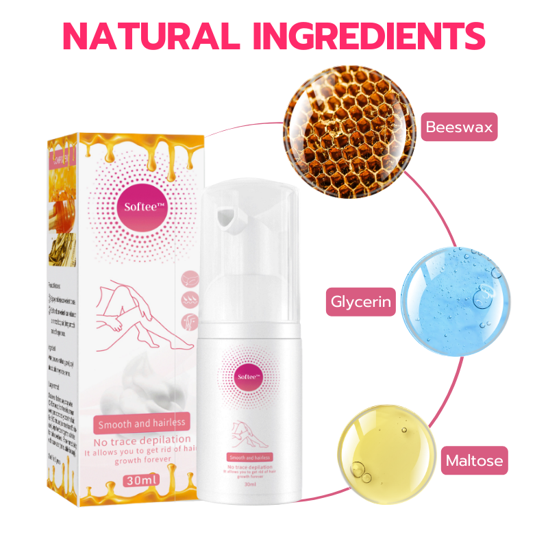 Softee™🐝 Beeswax Hair Removal Mousse