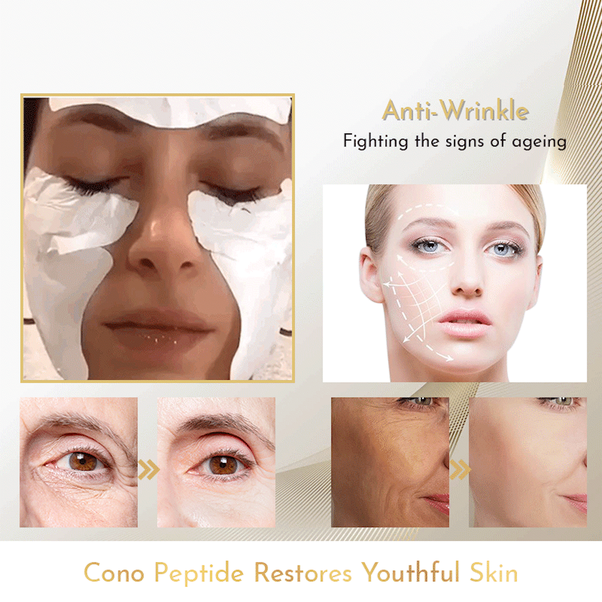 🌟Dobshow™Spiral Peptide Deer Bone Soluble Collagen Film💁‍♀️