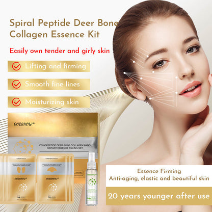 🌟Dobshow™Spiral Peptide Deer Bone Soluble Collagen Film💁‍♀️
