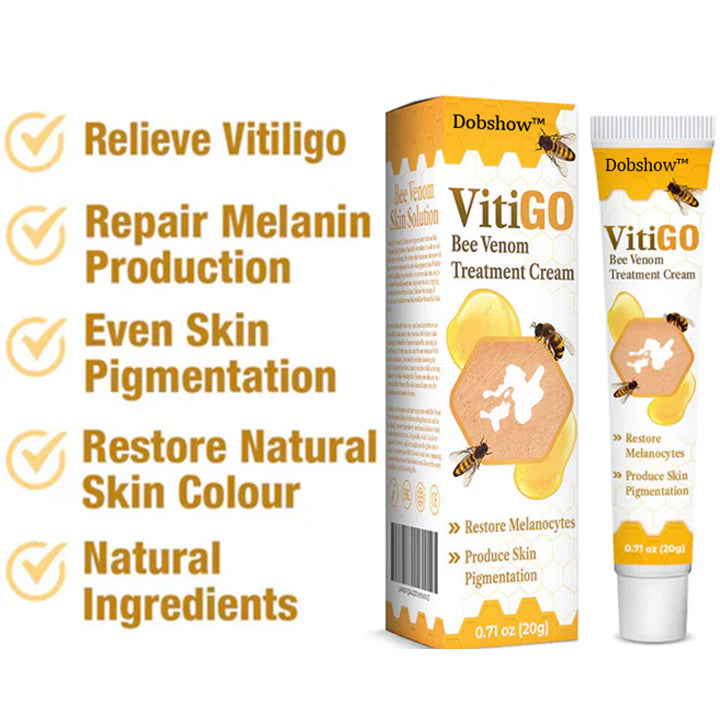 Dobshow™ BeeVenom Vitiligo Treatment Cream 60 Dobshow™ BeeVenom Vitiligo Treatment Cream