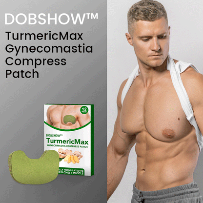 Dobshow™ 2024 TurmericMax Gynecomastia Compress Patch🍃💪