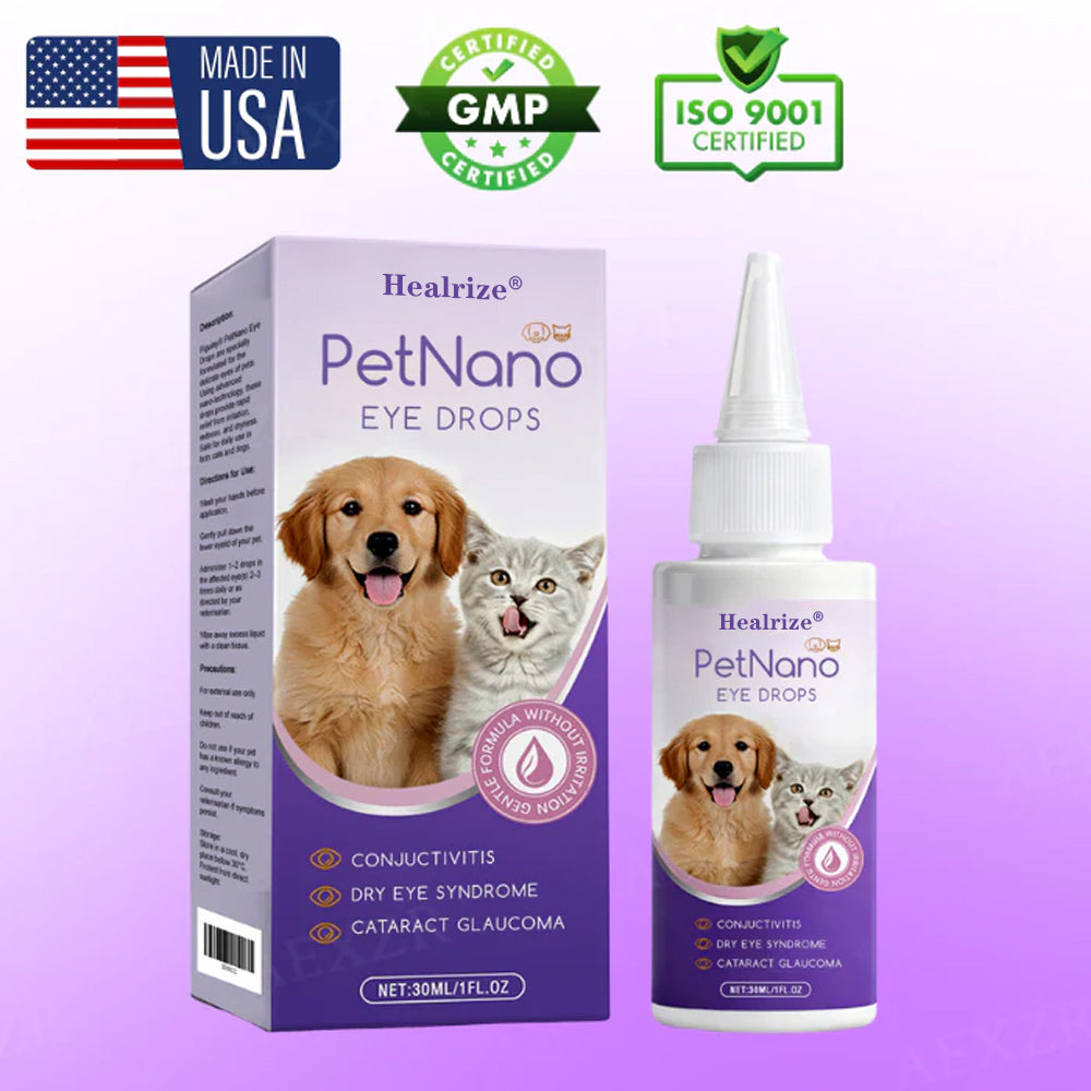 🎁Christmas Bestseller | Healrize® PetNano Eye Drops