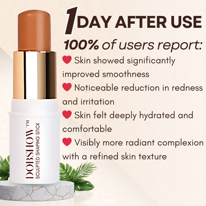 🐝Dobshow Sculpted Shaping Stick & Sensitive Skin Cream & Blender Brush🎀