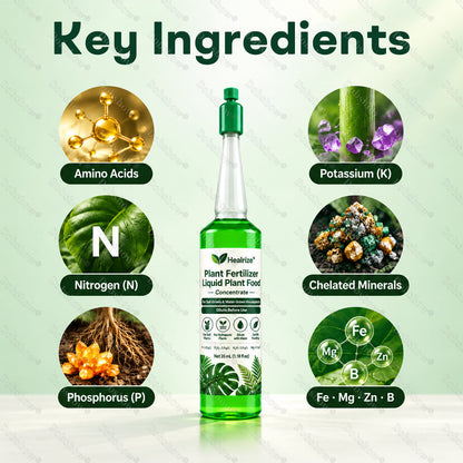 👨‍🌾𝐎𝐟𝐟𝐢𝐜𝐢𝐚𝐥 𝐔𝐒 𝐒𝐭𝐨𝐫𝐞🌱Healrize® Plant Fertilizer Liquid Plant Food Concentrate✨Time-Limited Discount🎉