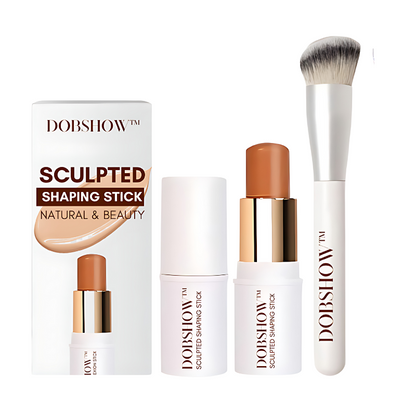 🐝Dobshow Sculpted Shaping Stick & Sensitive Skin Cream & Blender Brush🎀