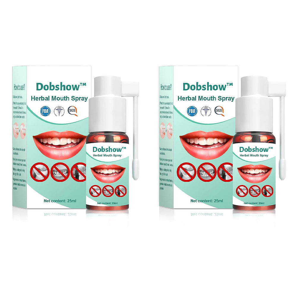 Dobshow™ Ultra Healing Herbal Mouth  Spray 2024 🌿 - Enhanced Formula 💪
