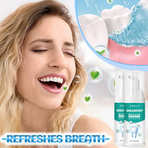 Dobshow™ SmileBright Mousse 🌟✨ Total Oral Care 🦷💧