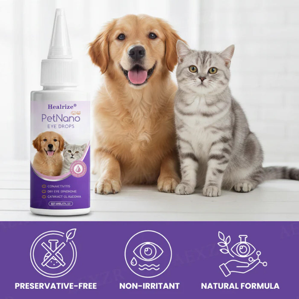 🎁Christmas Bestseller | Healrize® PetNano Eye Drops