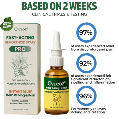 🎅𝘾𝙝𝙧𝙞𝙨𝙩𝙢𝙖𝙨 𝙎𝙖𝙡𝙚 | Cvreoz® Fast-Acting Herbal Hemorrhoid Spray Pro