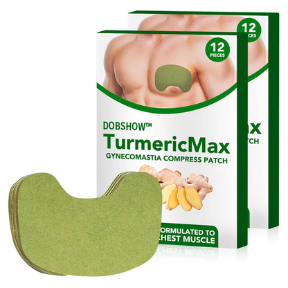 Dobshow™ TurmericMax Gynecomastia Compress Patch🍃💪