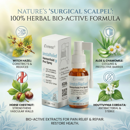 🎁𝘾𝙝𝙧𝙞𝙨𝙩𝙢𝙖𝙨 𝙎𝙖𝙡𝙚 | Cvreoz® InstaRelief Hemorrhoid  Pro Spray