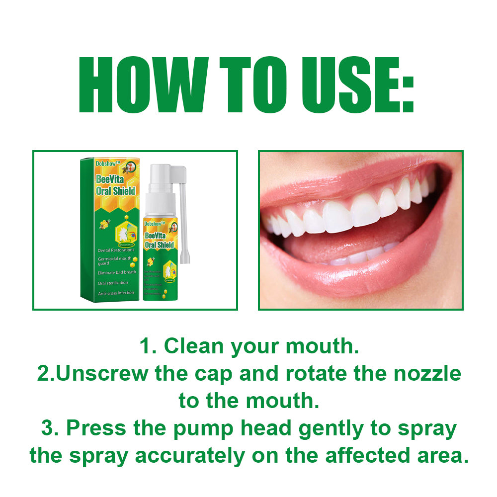 Dobshow™BeeVita Oral Shield: Professional Anti-Inflammatory Treatment for Oral Health with Natural Bee Venom🐝