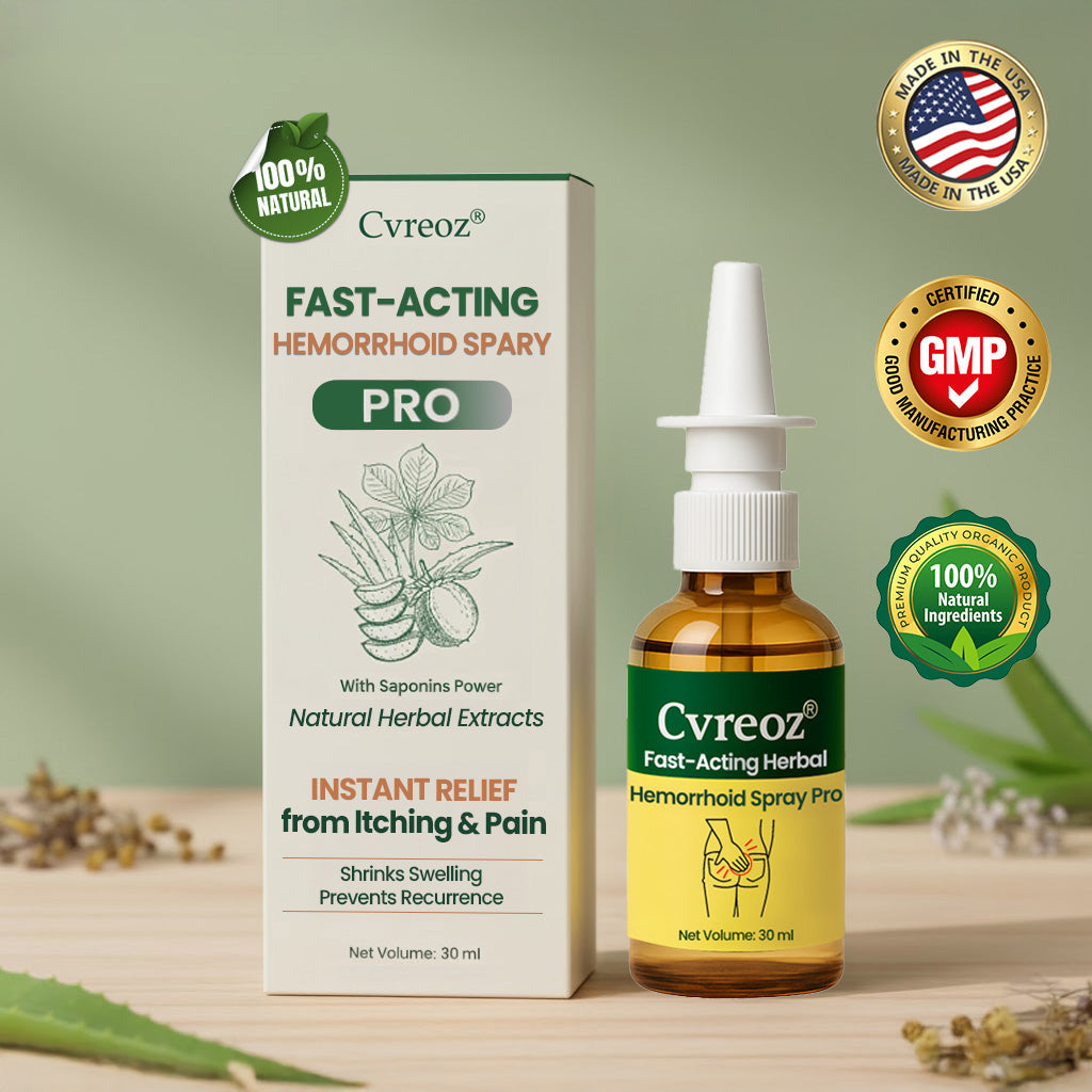 🎅𝘾𝙝𝙧𝙞𝙨𝙩𝙢𝙖𝙨 𝙎𝙖𝙡𝙚 | Cvreoz® Fast-Acting Herbal Hemorrhoid Spray Pro