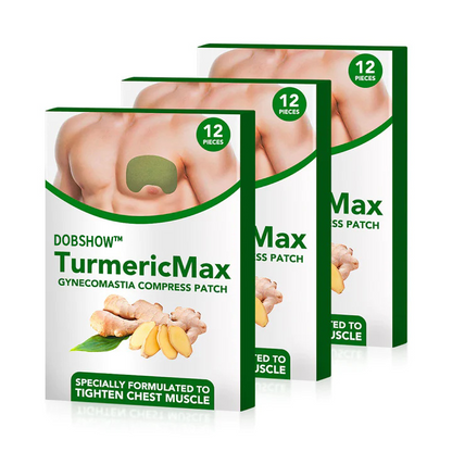 Dobshow™ 2024 TurmericMax Gynecomastia Compress Patch🍃💪