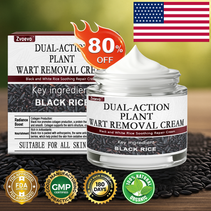 ✨ Zvoevo® Rice Bran Extract Cream 👩‍⚕️ FDA-Certified (For removing warts and skin growths, eliminating skin hyperplasia and keratin buildup, treating skin cancer, age spots, and hyperpigmentation)