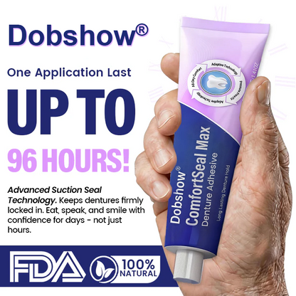 `Dobshow® ComfortSeal Max Denture Adhesive