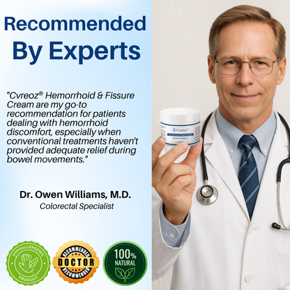 Cvreoz® Hemorrhoid & Fissure Cream