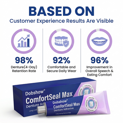 `Dobshow® ComfortSeal Max Denture Adhesive