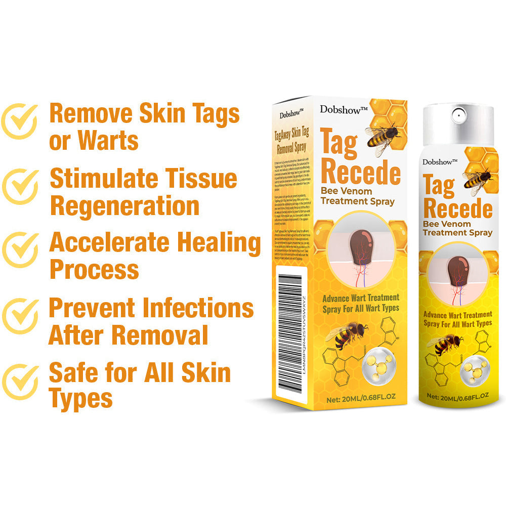 Dobshow™ Bee Venom Skin Perfection Spray: Erase Tags & Warts Naturally 🐝💝