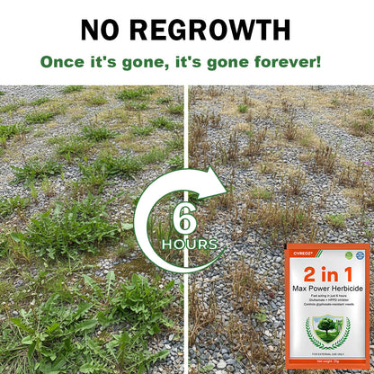 🏆Official Store | Limited Edition | Cvreoz® 2 in 1 Max Power Herbicide