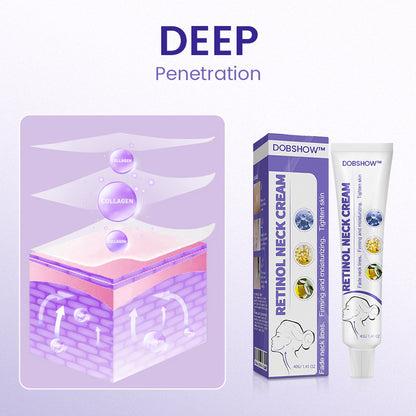 Dobshow™Neck Reverse Nourishing Cream - Retinol Firming Formula🌜💫