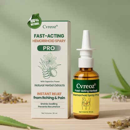 🎅𝘾𝙝𝙧𝙞𝙨𝙩𝙢𝙖𝙨 𝙎𝙖𝙡𝙚 | Cvreoz® Fast-Acting Herbal Hemorrhoid Spray Pro