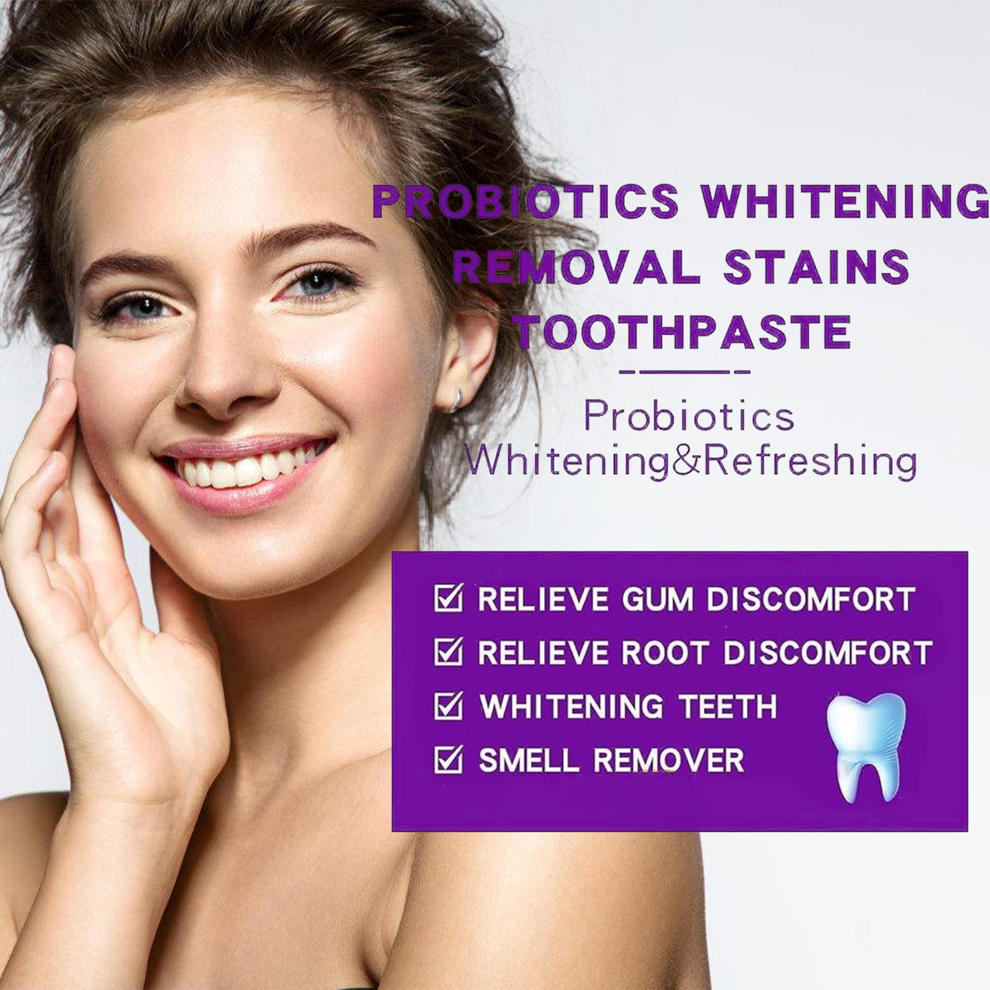 `Dobshow® Probiotic GUM-Expert White Toothpaste