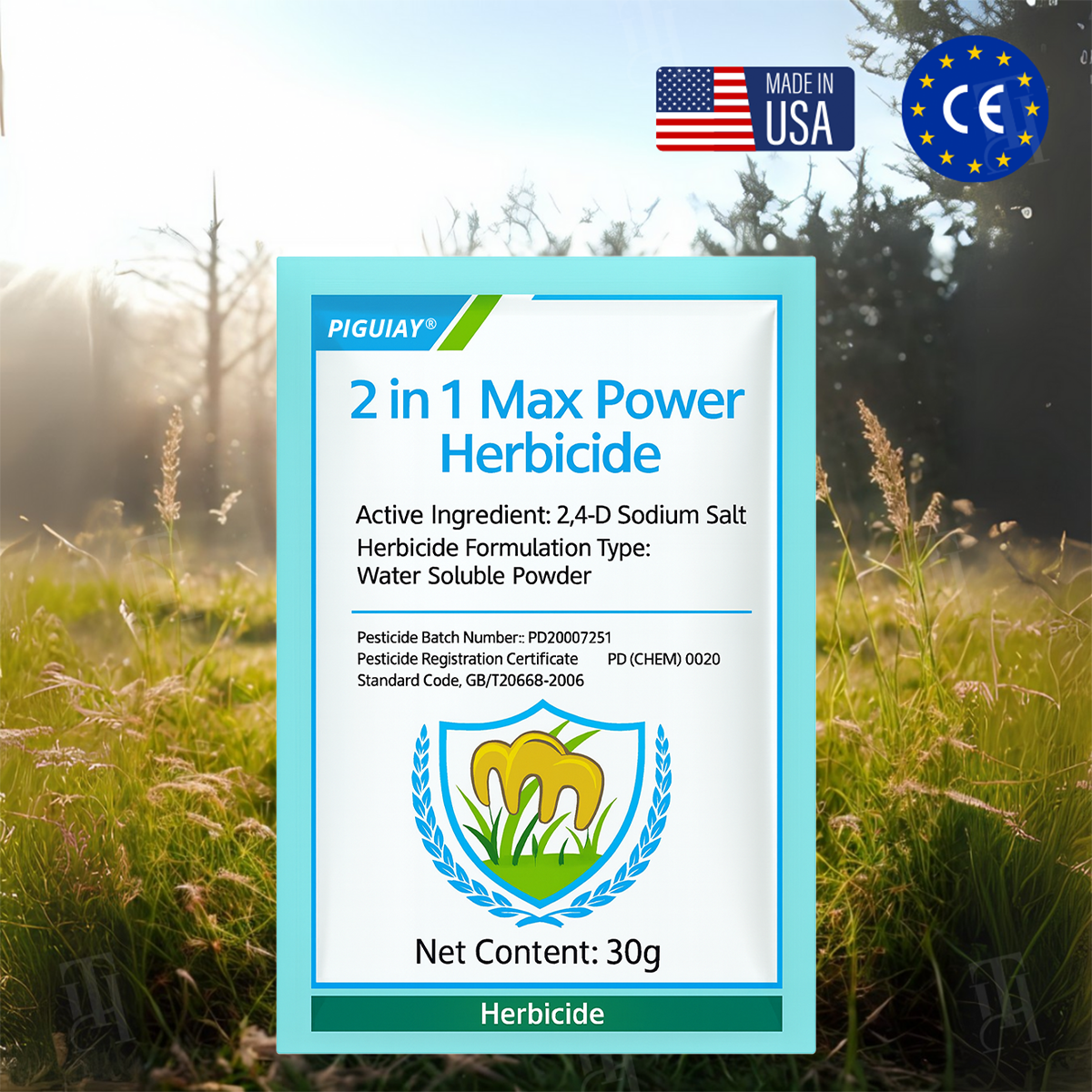 Piguiay® 2 in 1 Max Power Herbicide