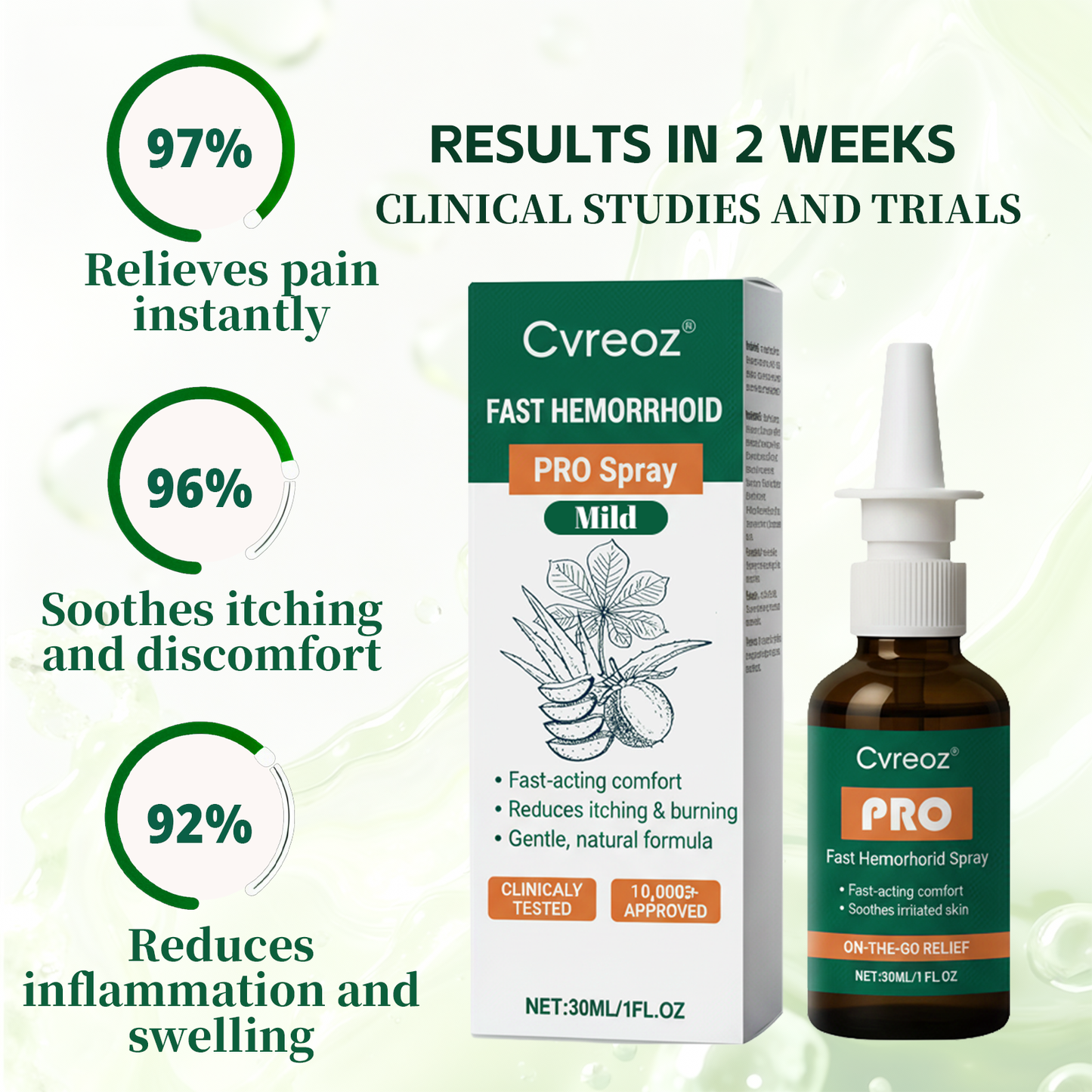 🎅𝘾𝙝𝙧𝙞𝙨𝙩𝙢𝙖𝙨 𝙎𝙖𝙡𝙚 | Cvreoz® Fast Hemorrhoid PRO Spray