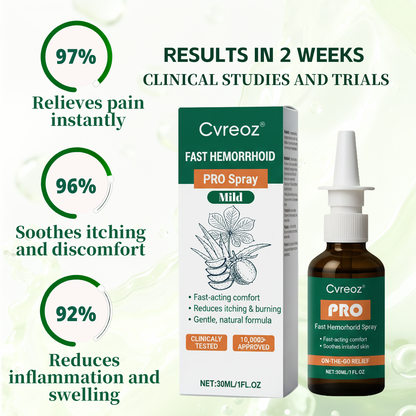 🎅𝘾𝙝𝙧𝙞𝙨𝙩𝙢𝙖𝙨 𝙎𝙖𝙡𝙚 | Cvreoz® Fast Hemorrhoid PRO Spray