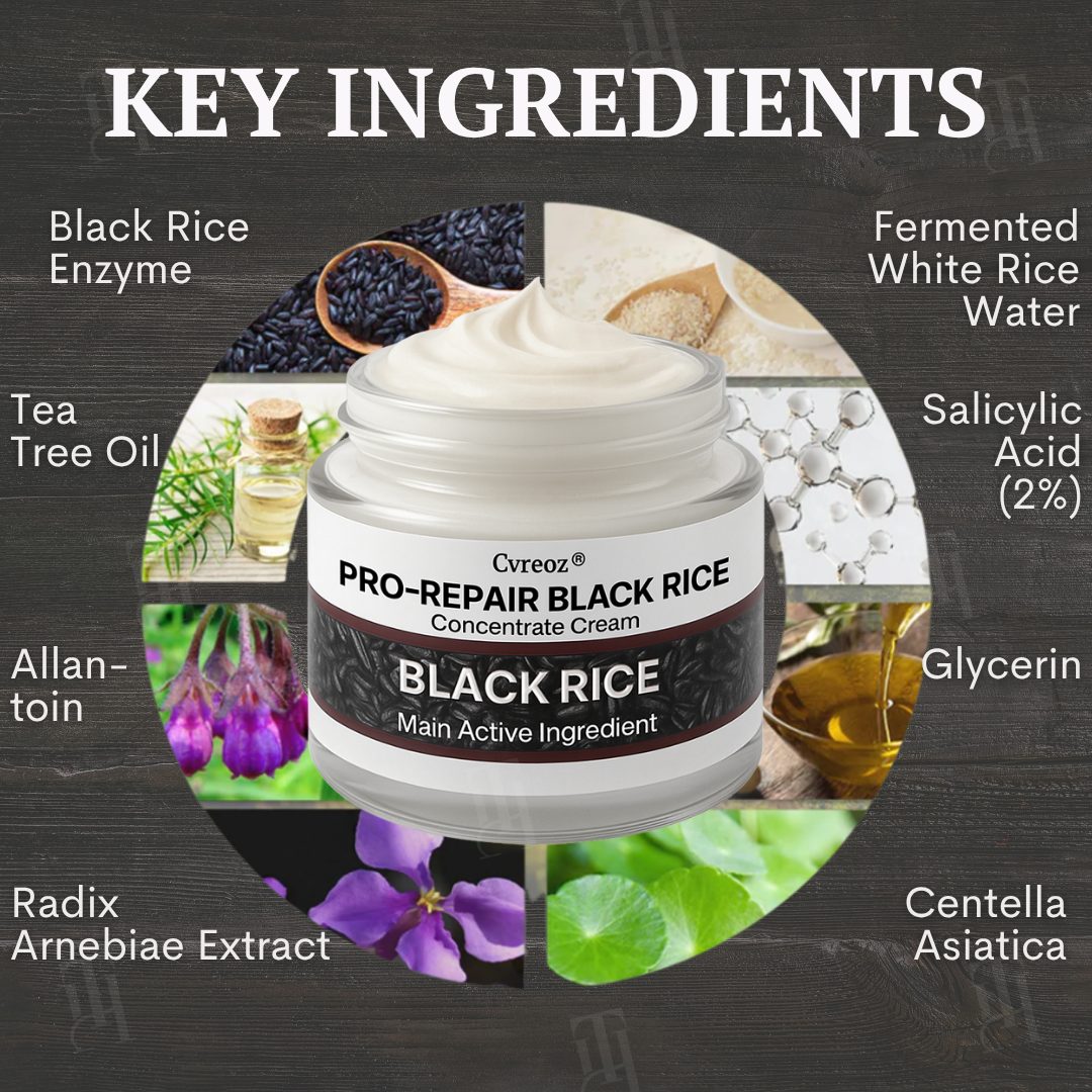 Cvreoz® Pro-Repair Black Rice Concentrate Cream🧑‍⚕️MRHA Certified