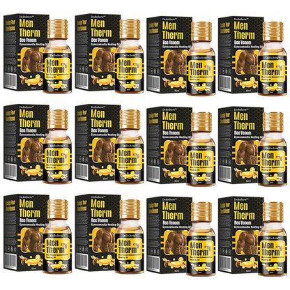 🐝🐝🐝 Dobshow™ MenTherm Bee Venom Gynecomastia Heating Oil🌿Safe and Effective|Doctor-Recommended🔥🔥🔥