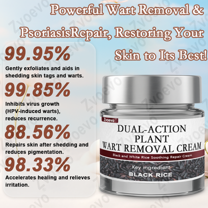 ✨ Zvoevo® Rice Bran Extract Cream 👩‍⚕️ FDA-Certified (For removing warts and skin growths, eliminating skin hyperplasia and keratin buildup, treating skin cancer, age spots, and hyperpigmentation)
