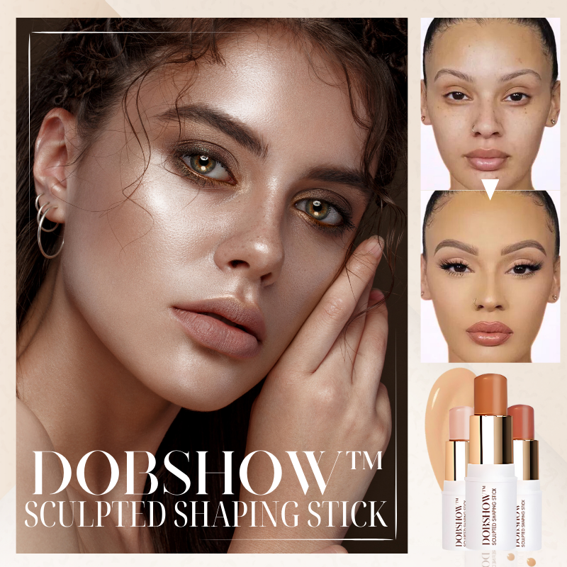 🐝Dobshow Sculpted Shaping Stick & Sensitive Skin Cream & Blender Brush🎀