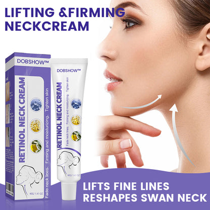Dobshow™Neck Reverse Nourishing Cream - Retinol Firming Formula🌜💫