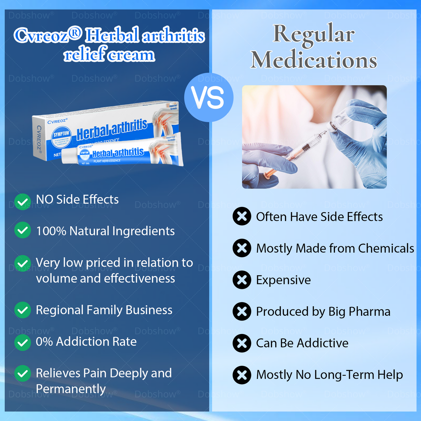 Cvreoz® Herbal arthritis relief cream