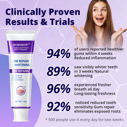 `Dobshow® Probiotic GUM-Expert White Toothpaste