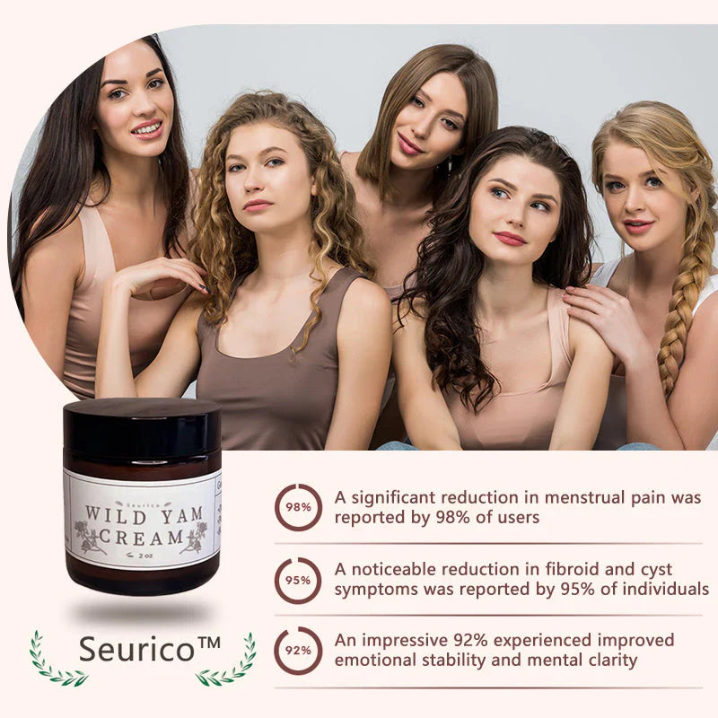 Organic Wild Yam Balancing Cream  Buy 2, Get 1 FREE! 🎁 Balance Hormones, Ease Period Woes 🌸💖 Don't Miss Out! Limited Time Offer!