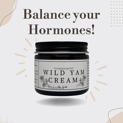 Organic Wild Yam Balancing Cream  Buy 2, Get 1 FREE! 🎁 Balance Hormones, Ease Period Woes 🌸💖 Don't Miss Out! Limited Time Offer!