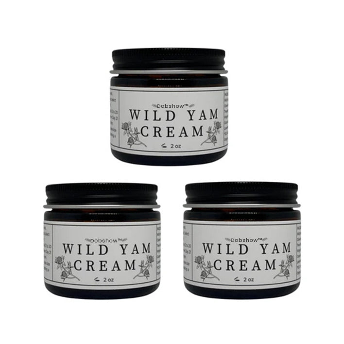 Organic Wild Yam Balancing Cream  Buy 2, Get 1 FREE! 🎁 Balance Hormones, Ease Period Woes 🌸💖 Don't Miss Out! Limited Time Offer!