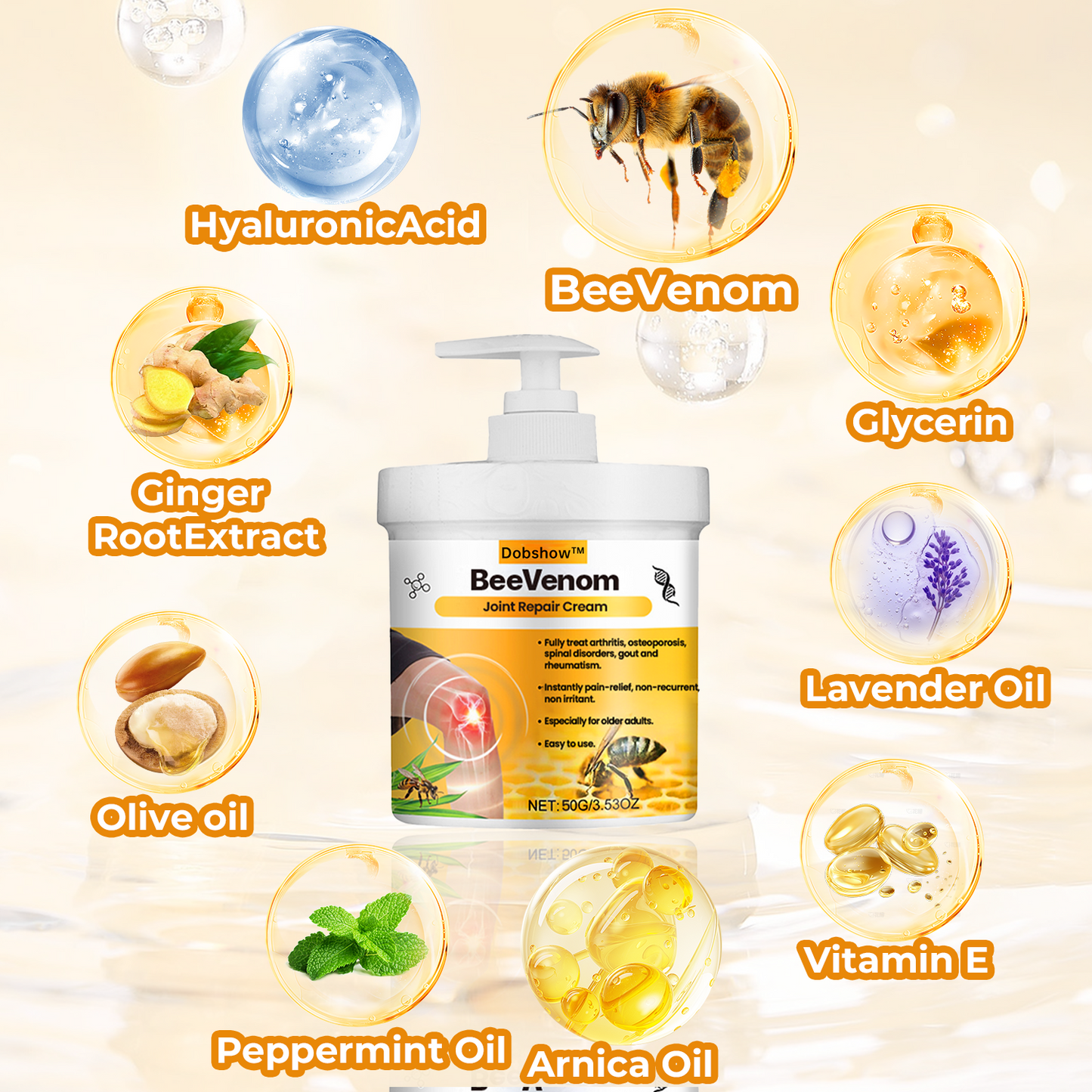 Dobshow™ Bee Venom Pain Relief Healing Cream