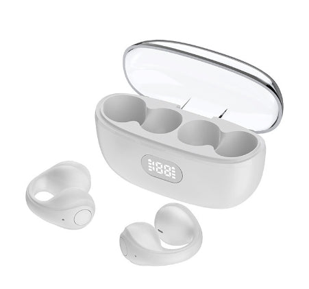 NOWORDUP™ SmartClip Earpieces: Bluetooth Connectivity 🔵& Visual Display📱