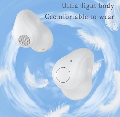 NOWORDUP™ SmartClip Earpieces: Bluetooth Connectivity 🔵& Visual Display📱