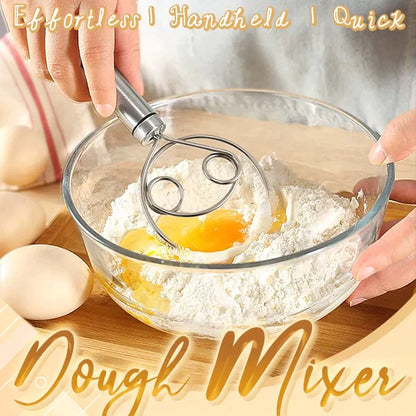 Effortless Stainless Steel Dough Mixer